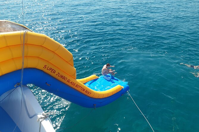 2.5 hour Glass Bottom Boat Trip, Snorkeling, Sliding and Fun - Finding the boat at Paphos Harbour