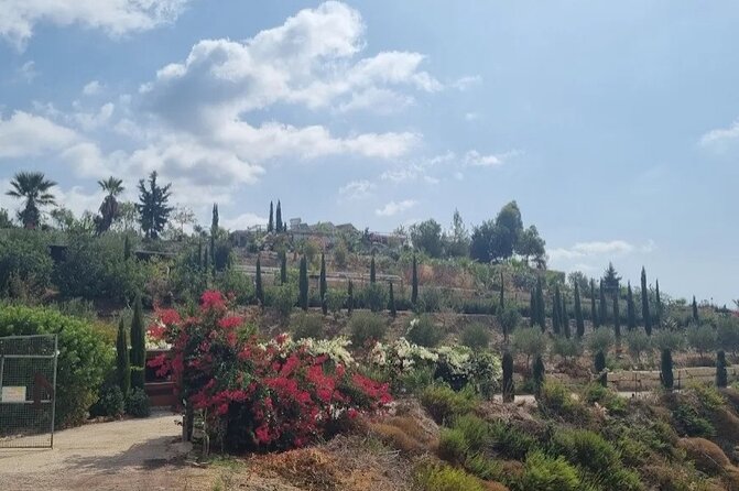 2-Hour Botanic Garden Tour in Akoursos - Glamping pods and the garden’s working side