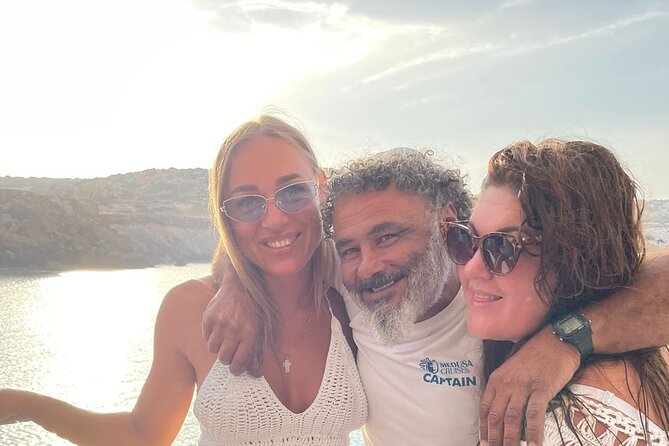 3-Hour Sunset Cruise from Protaras with Fruit & Champagne - The Blue Lagoon at Sunset