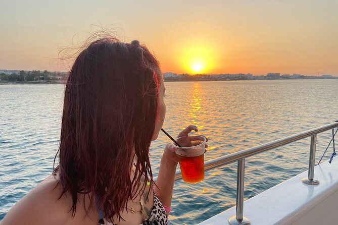 3-Hour Sunset Cruise from Protaras with Fruit & Champagne - Boarding at Vrysoudion Before the Light Softens