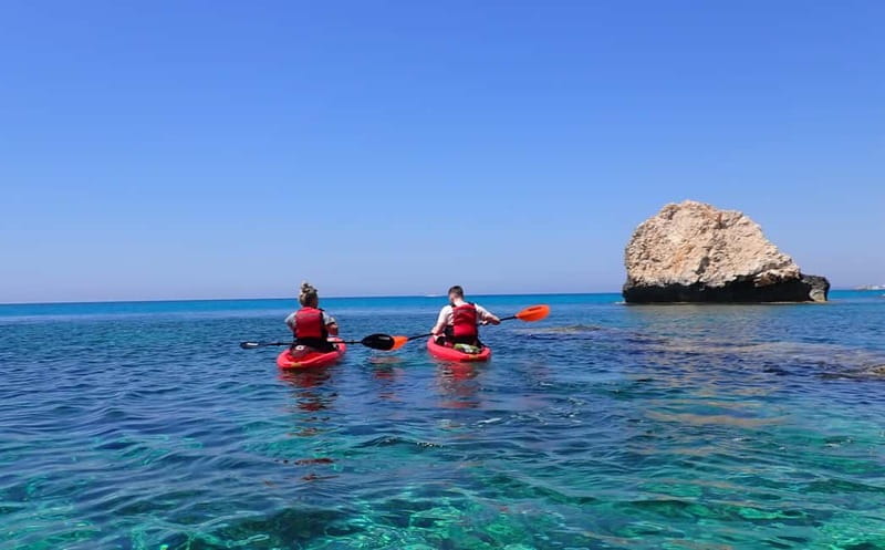 4-hour Ayia Napa SeaCaves Guided Kayaking from Limnara beach - From Limnara Beach to the rocky Ayia Napa coast
