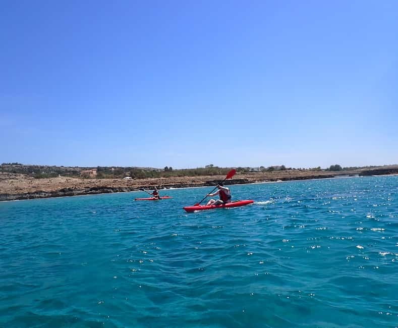 4-hour Ayia Napa SeaCaves Guided Kayaking from Limnara beach - Who should book this kayak trip