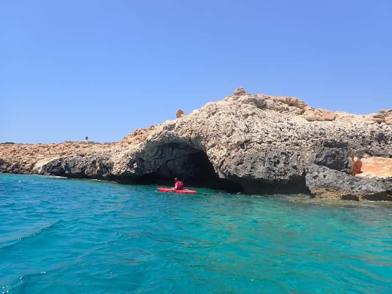 4-hour East Cape Greco Private Guided Kayak Tour - Agioi Anargyroi chapel and the nearby cave