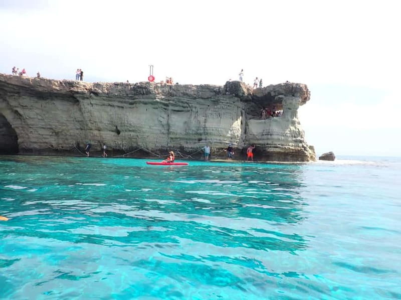 5-hour Cape Greco Caves kayaking + Snorkelling trip - The Sea Caves Cove, or the Palaces