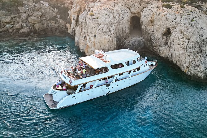 A Protaras Luxury Yacht Private Charter Experience - Looking toward Famagusta and Varosha