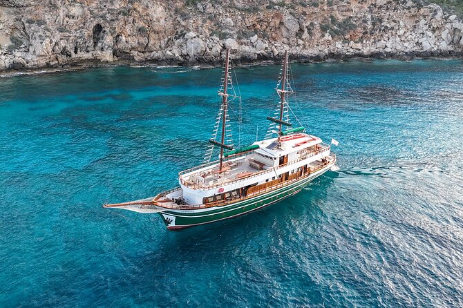 Aerosa Sunset Afternoon Guided Cruise with Dinner in Cyprus - Seeing Varoshia from the Famagusta coast