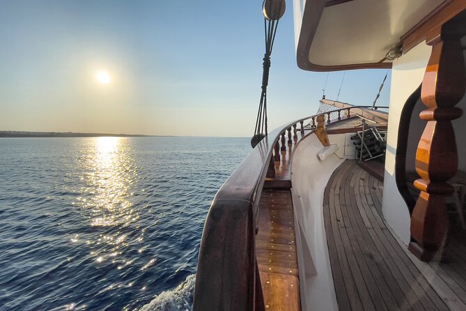 Aerosa Sunset Afternoon Guided Cruise with Dinner in Cyprus - Blue Lagoon at sunset