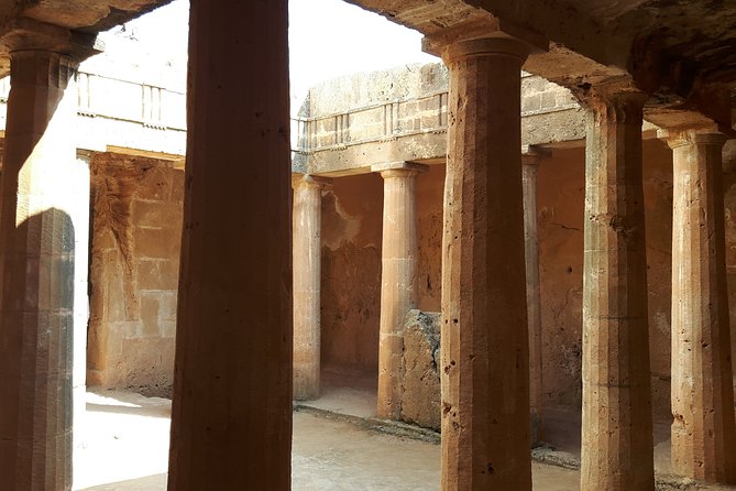 Ancient City Of PAPHOS - St. Paul’s Pillar and the remains of Agia Kyriaki