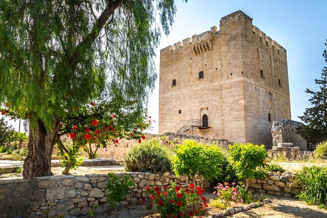 Ancient Kourion, Kolossi Castle, Omodos & Winery Tour from Paphos - Omodos, a family lunch, and local wine