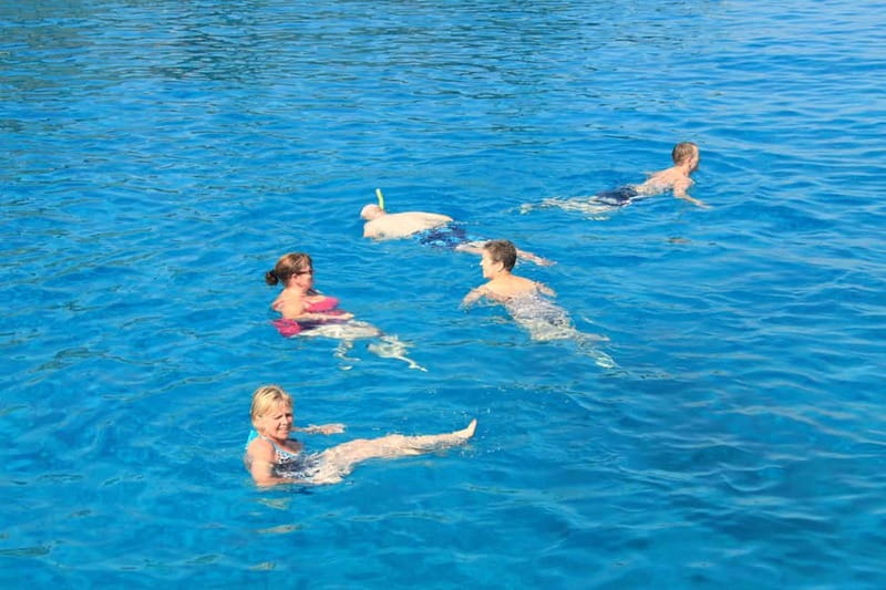 Ayia Napa: Lazy Day Cruise, Turtle Cove, Blue Lagoon & Lunch - The coast toward Protaras and Famagusta