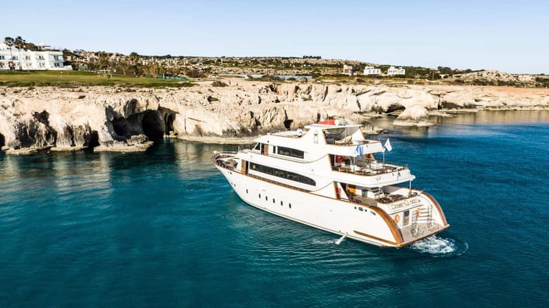 Ayia Napa's Biggest Boat | Cruise with Lunch and Swimming - The 45-minute Blue Lagoon swim stop