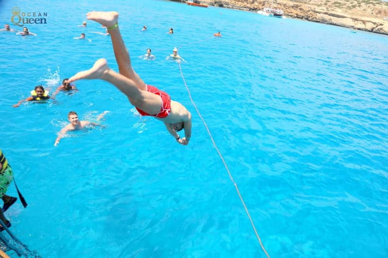 Ayia Napa's Biggest Boat | Cruise with Lunch and Swimming - Cape Greco from the water
