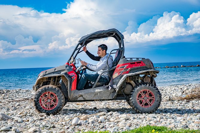 Beach & Off road Buggy Safari in Paphos - Leaving Geroskipou for Riccos Beach