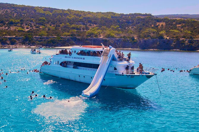 Blue Lagoon (Akamas) Bus & Boat Tour with Water Slide From Paphos - Is $44.41 good value from Paphos?