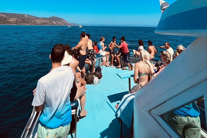 Blue Lagoon cruise: giant slide, music & Paphos hotel transfers - Music, food, and the onboard mood