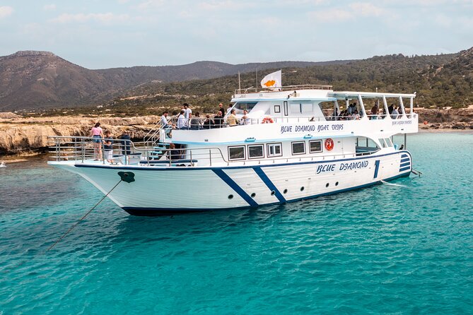 Blue Lagoon cruise: giant slide, music & Paphos hotel transfers - What $33.79 buys you