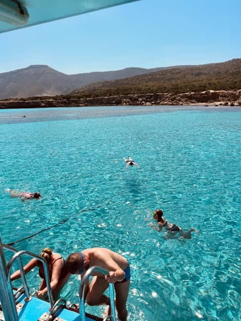 Blue Lagoon Cruise: Waterslide Adventure from Latchi Harbour - Choosing morning, afternoon, or sunset