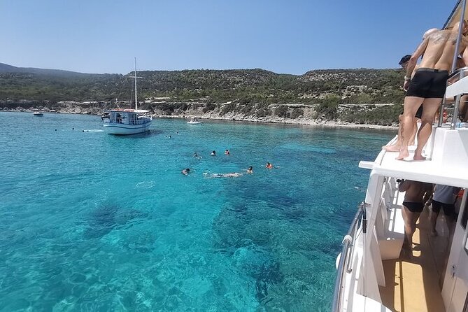 Blue Lagoon Cruise with Sightseeing from Latchi Harbour - Leaving Latchi for the Akamas coast