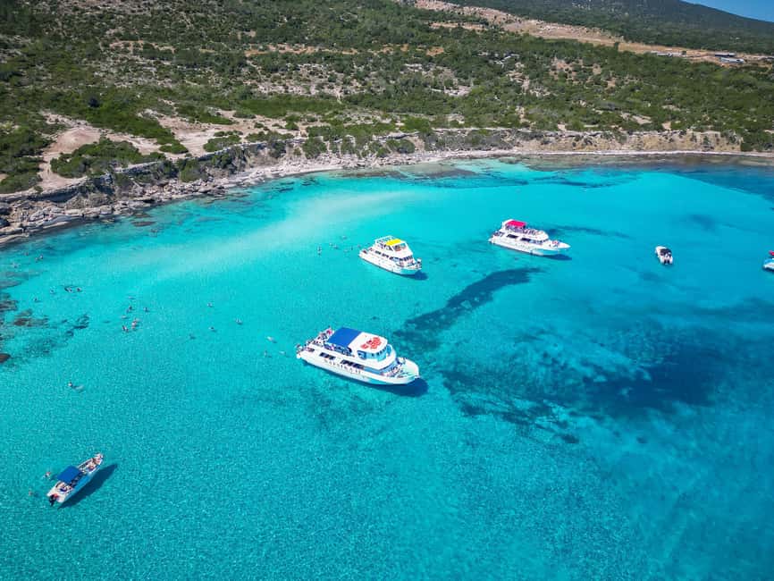 Blue Lagoon Half Day Tour with Water Slide from Paphos - The boat ride along the Akamas coast