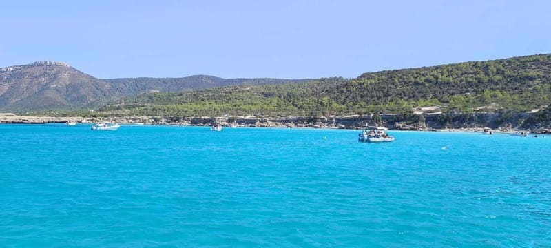 Blue Lagoon Latchi, coach transfer+boat trip, Half day trip - Seeing the Akamas Peninsula from the sea