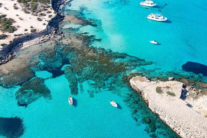 Blue Lagoon Latchi Pafos, boat trip with water slide F/D - Key points before you book