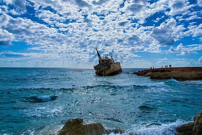Blue Lagoon Latchi Pafos, boat trip with water slide F/D - Polis, villages, and the return route