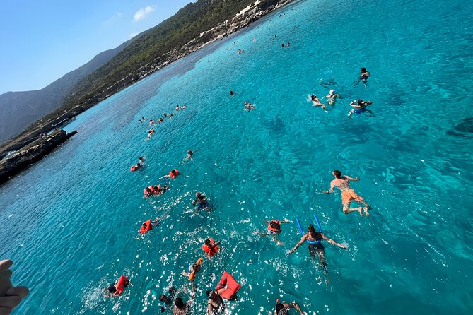 Blue Lagoon trip with slide & music departing from Latchi harbour - What $30.04 buys you