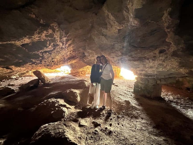 Cape Greco Region - private guided Highlight Tour - Red soil, woodland, and bare rock