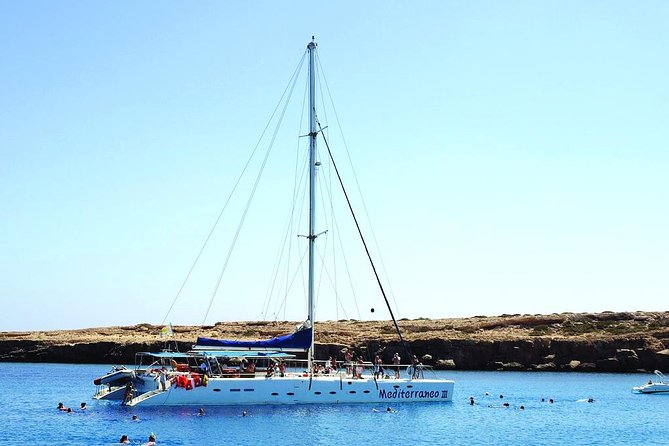 Catamaran Adults Exclusive Cruise from Protaras - Green Bay and the First Look at the Coast