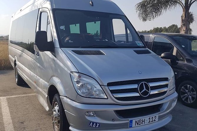 Cyprus Larnaca Airport Private Transfers to Ayia Napa 1-15 passengers - Key points to know before booking