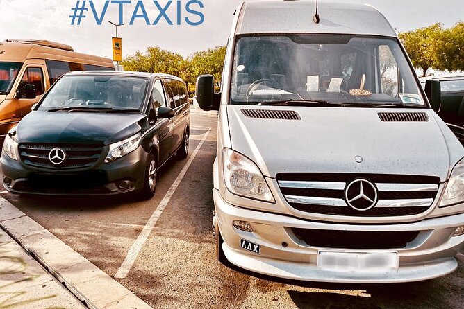 Cyprus Larnaca Airport Private Transfers to Ayia Napa 1-15 passengers - Door-to-door service for one to 15 people