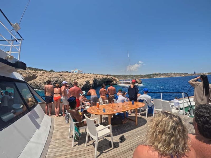 Cyprus: Odyssey Boat Safari from Larnaca to Protaras - A Cypriot BBQ buffet at 1:00 PM