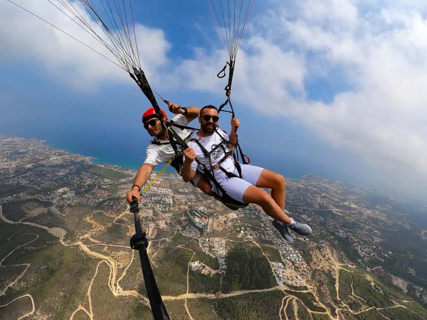 CYPRUS: Tandem Paragliding Experience - What the Kyrenia flight is really like