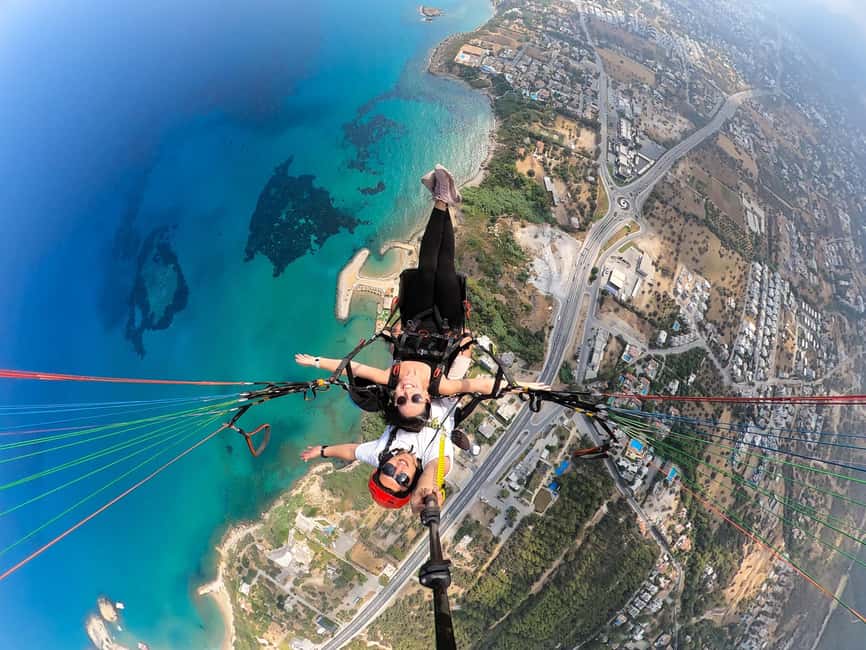 CYPRUS: Tandem Paragliding Experience - 15 to 20 minutes above the Mediterranean