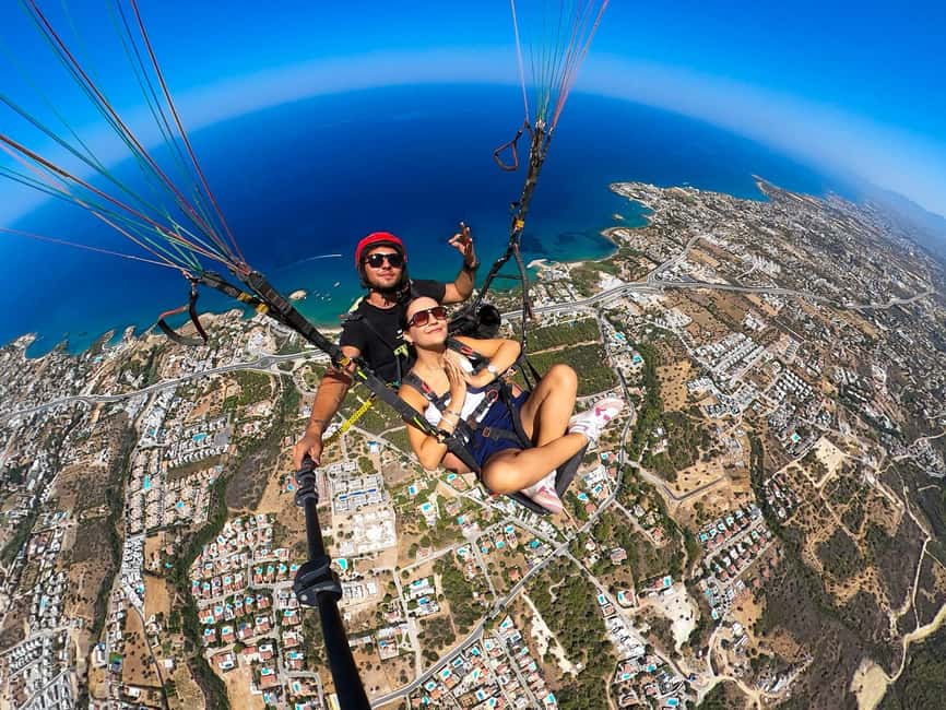 CYPRUS: Tandem Paragliding Experience - Take-off from the Kyrenia slopes