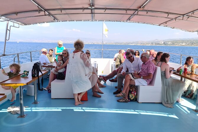 Demetris Chara Boat/Blue Lagoon boat trips with BBQ and SLIDE - Two hours in the clear Blue Lagoon