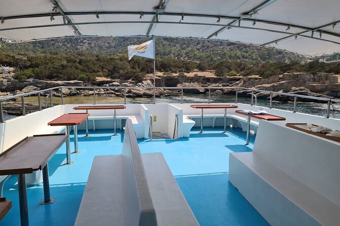 Demetris Chara Boat/Blue Lagoon boat trips with BBQ and SLIDE - A generous BBQ buffet served at sea