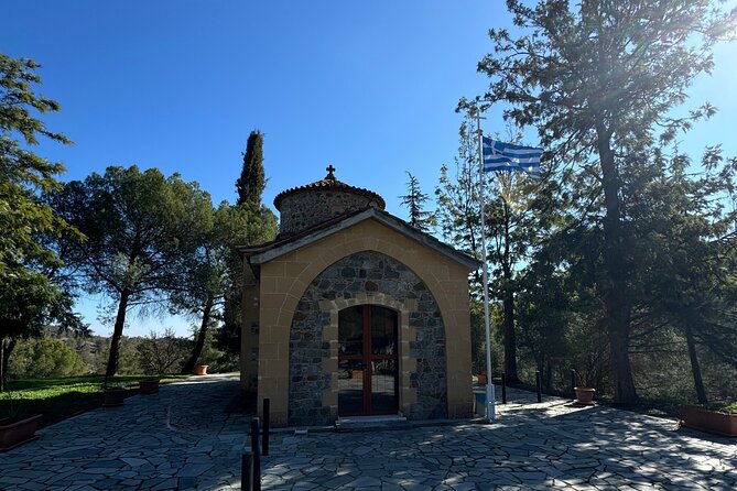 Enchanted Lagoon Jeep Safari from Protaras, Ayia Napa & Larnaca - A quiet pause at Machairas Monastery