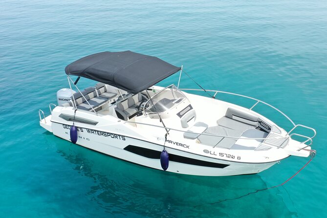 Exclusive line 225hp, self drive boat Karnic SL701 8.0m - Cruising the Akamas Peninsula