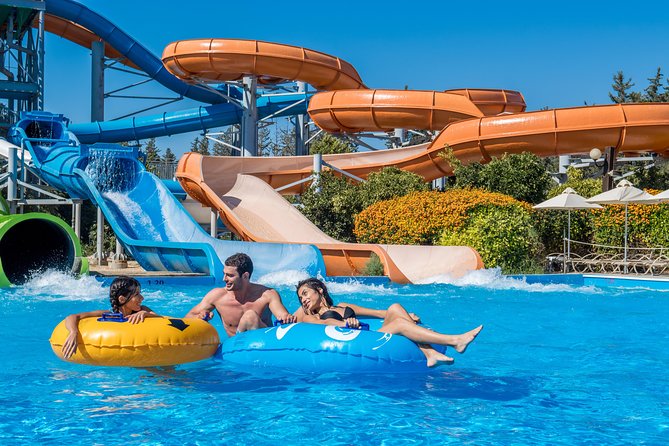 Fasouri Watermania Waterpark Admission Ticket - The big attractions: Black Hole, Kamikaze, and wave pool