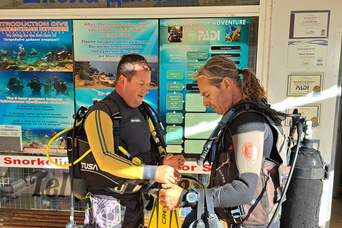 First Time Scuba Dive Adventure, Makronissos, Ayia Napa - Photos and video for a small extra charge
