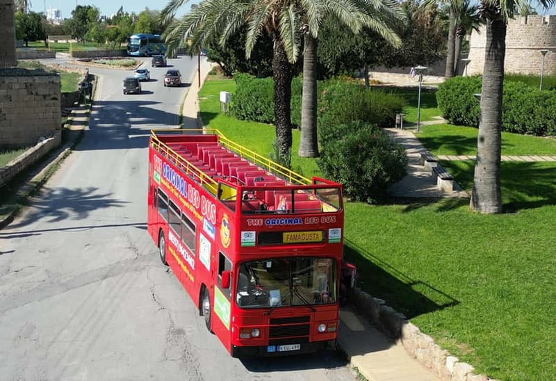 From Aya Napa/Protaras: Varosha Ghost Town Tour on a Red Bus - The red bus ride and the guides