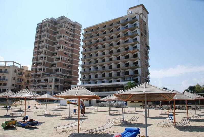 From Aya Napa/Protaras: Varosha Ghost Town Tour on a Red Bus - Walking, cycling, or taking a golf cart