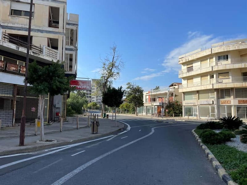 From Aya Napa/Protaras: Varosha Ghost Town Tour on a Red Bus - The beach and your small window for swimming