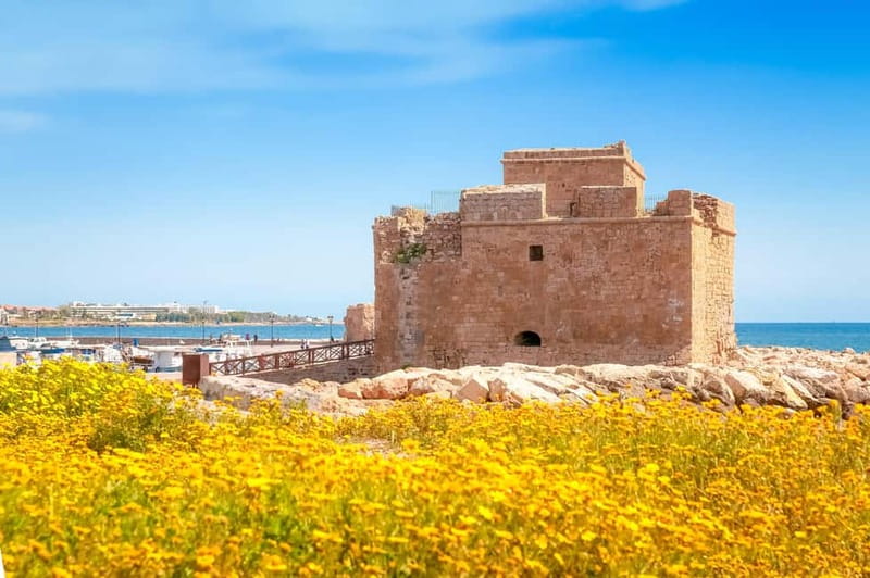 From Ayia Napa/Protaras/Larnaca: Paphos & Kourion in Polish - One hour around Paphos Harbour