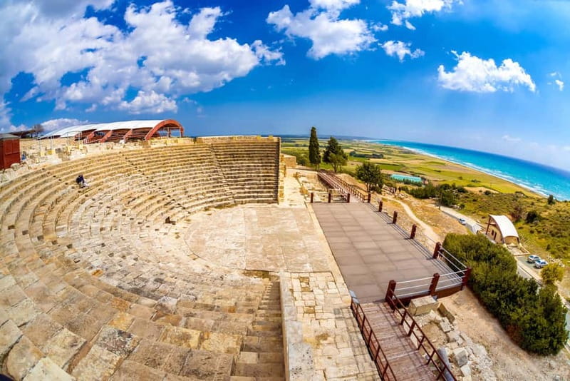 From Ayia Napa/Protaras/Larnaca: Paphos & Kourion in Polish - The morning ride from Ayia Napa, Protaras, or Larnaca