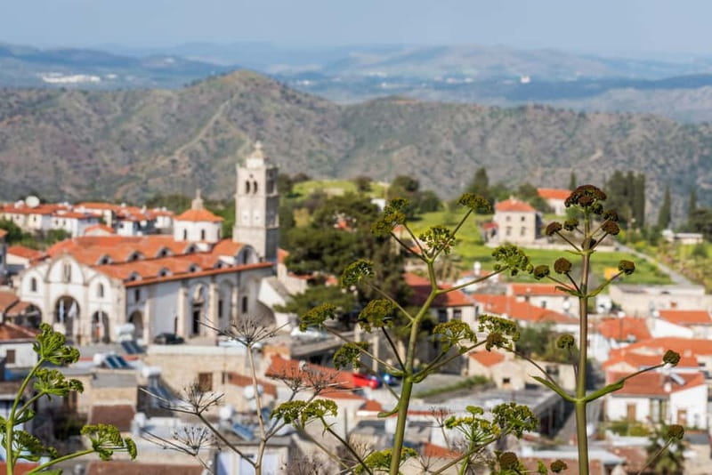 From Larnaca: Grand Tour Jeep Safari - Omodos, stone lanes, and village character