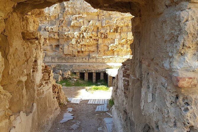 From Nicosia and Kyrenia: Famagusta & Kyrenia as Circular Tour - Bellapais Abbey and the village setting