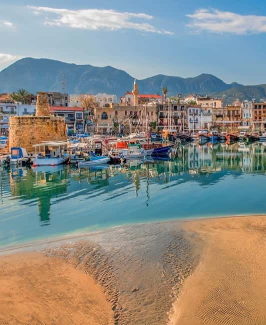 From North Cyprus: Kyrenia, St Hilarion Castle, Bellapais - Bellapais Abbey and the quiet side of the mountains