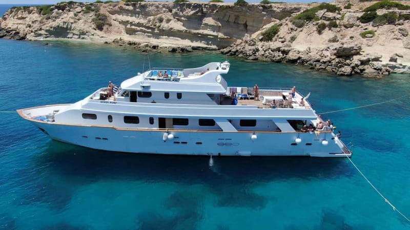 From Pafos: Ocean Flyer VIP Cruise - Adults Only - Hotel pickup makes the morning easier